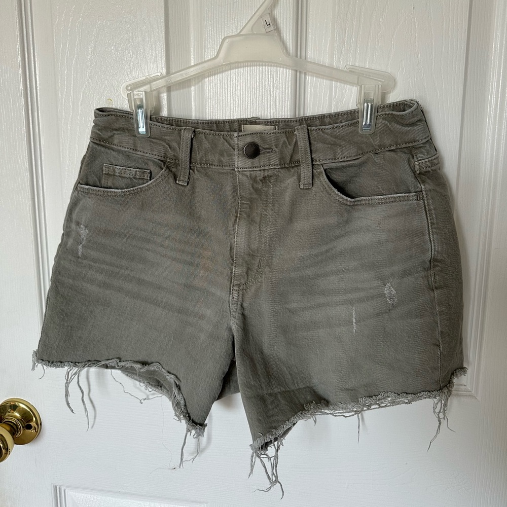 Pale Green Jean Shorts from Universal Thread, Size 6/28